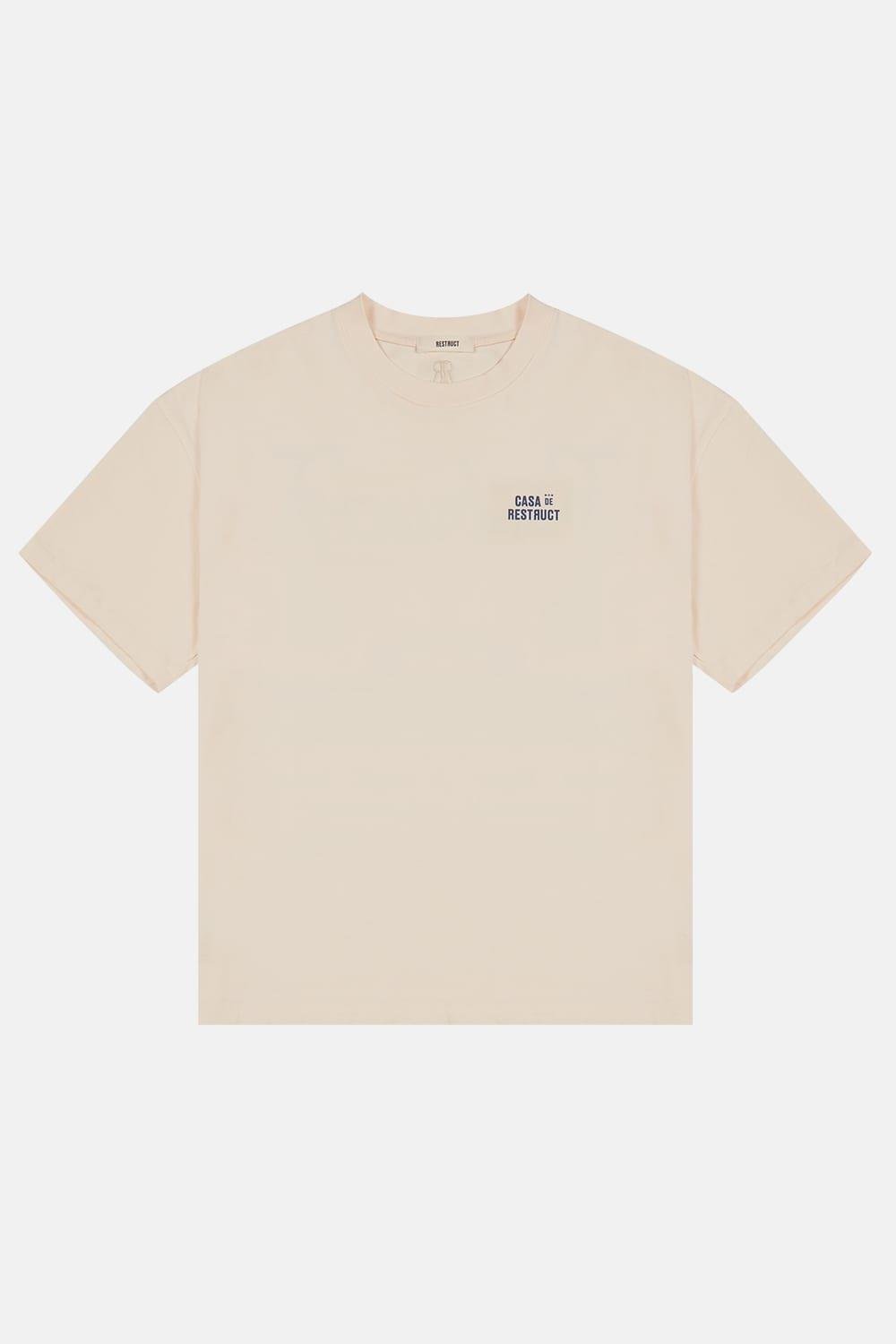 Restruct Erkek Bisiklet Yaka T-Shirt