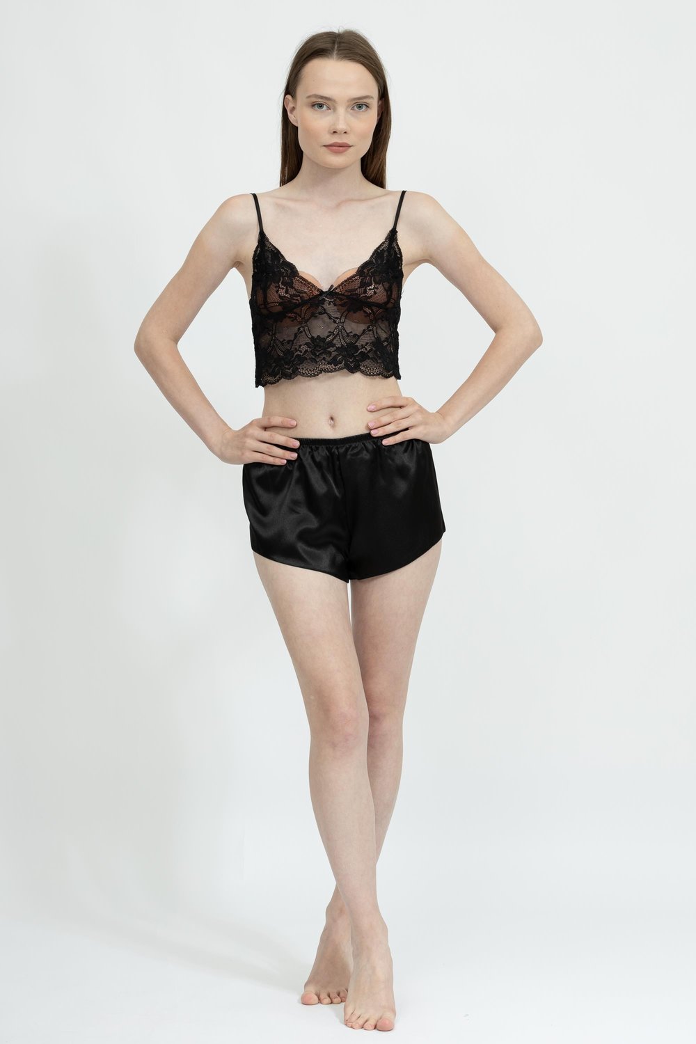 Rosaleen Kadın Babydoll Siyah