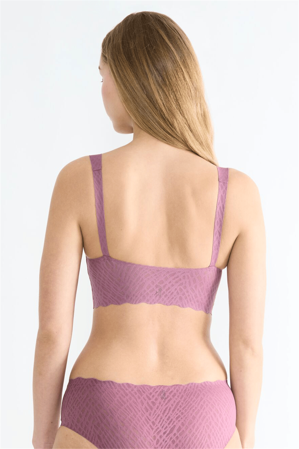Sloggi Zero Feel Bliss Bralette Sütyen Lila