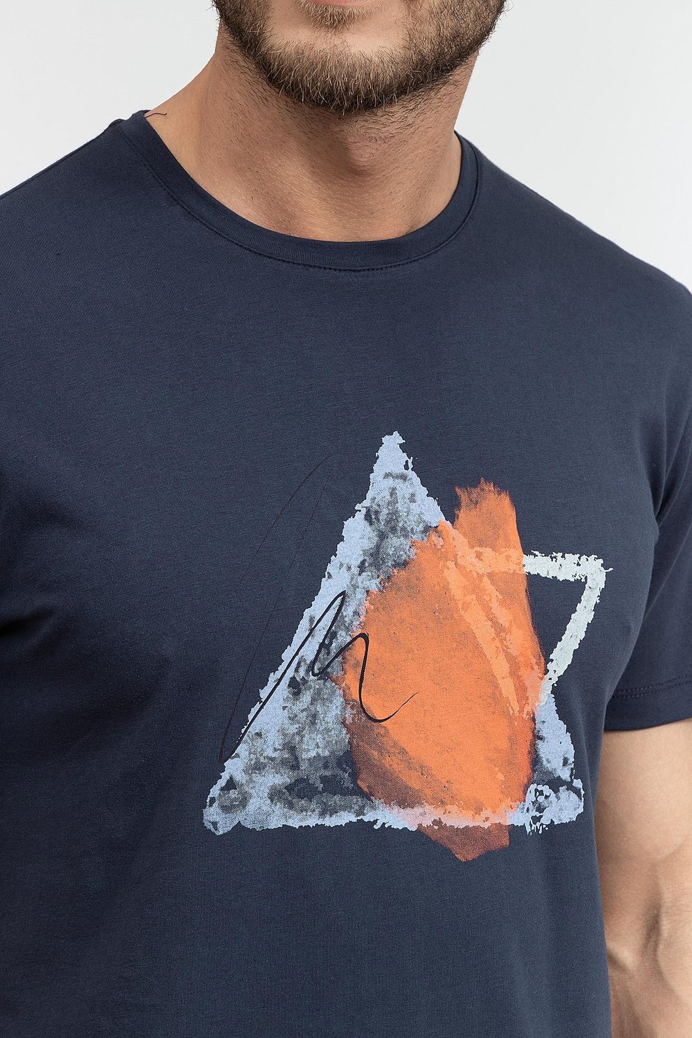 Stamatis Erkek Bisiklet Yaka T-Shirt