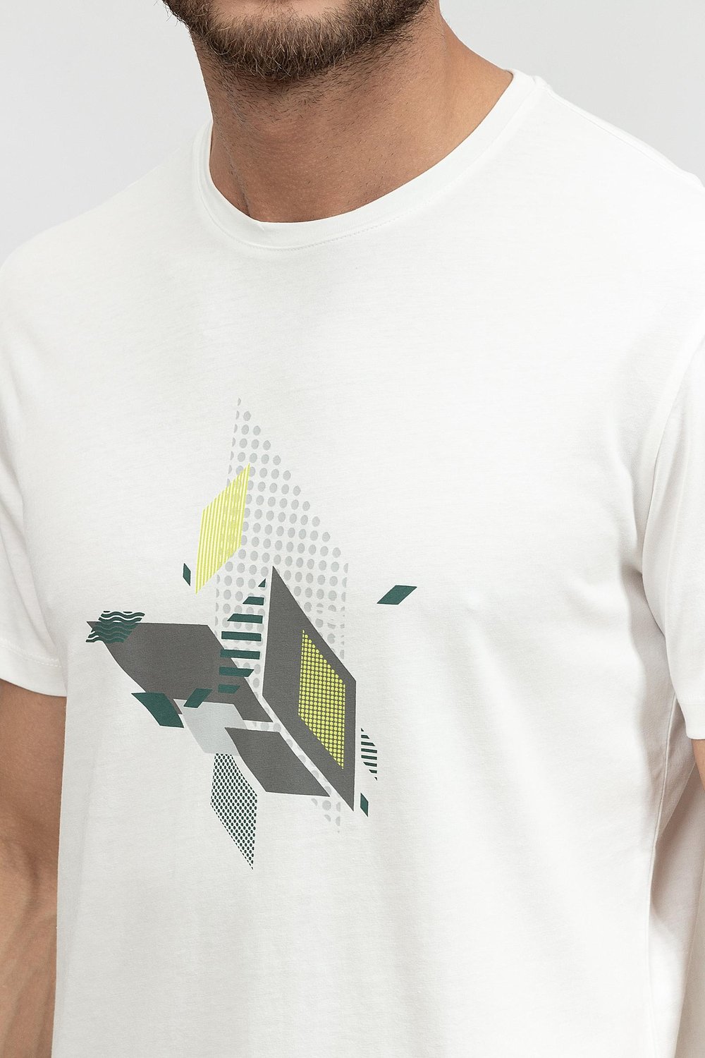 Stamatis Erkek Bisiklet Yaka T-Shirt