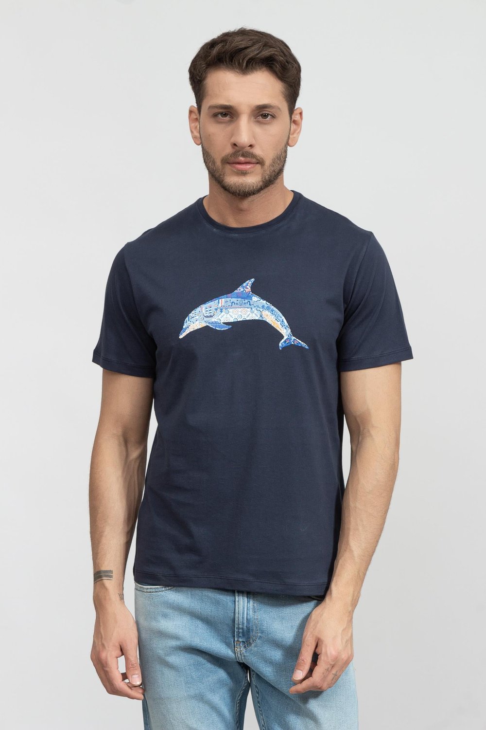 Stamatis Erkek Bisiklet Yaka T-Shirt