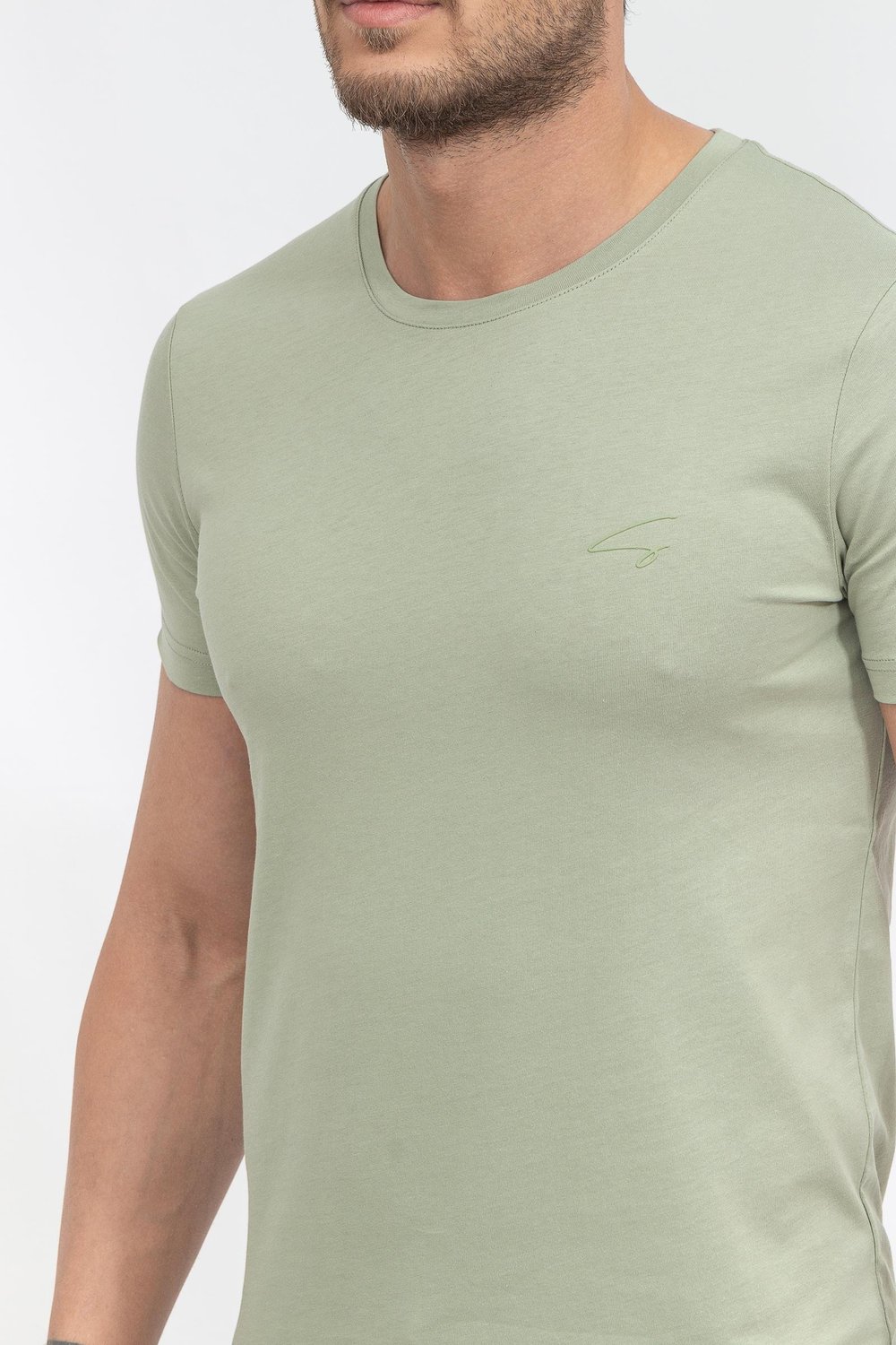 Stamatis Erkek Bisiklet Yaka T-Shirt