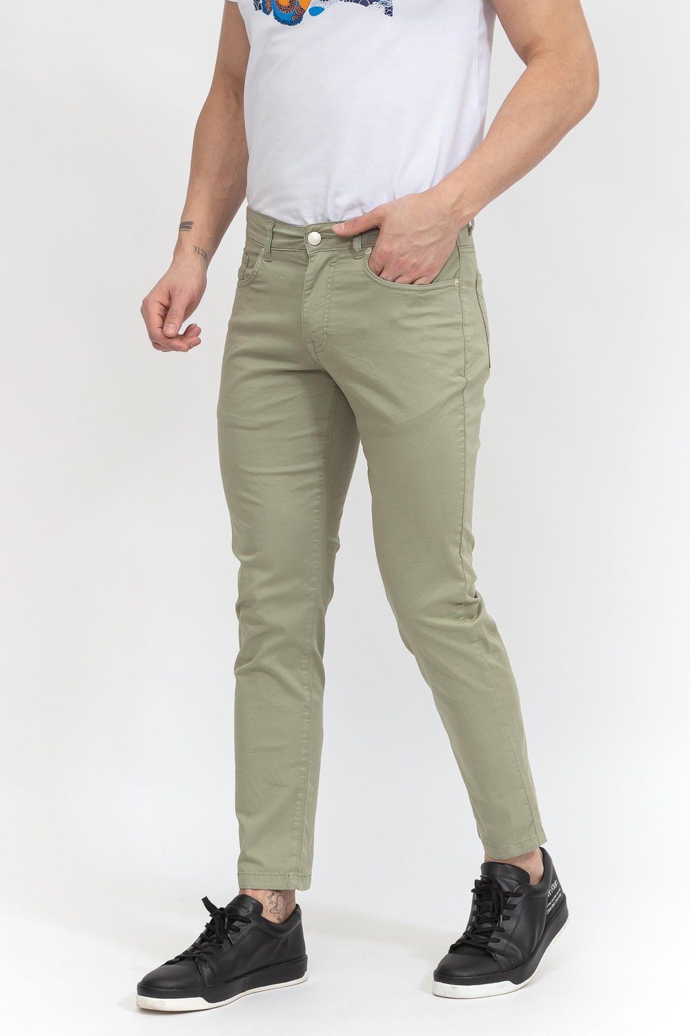 Stamatis Erkek Pantolon Yeşil