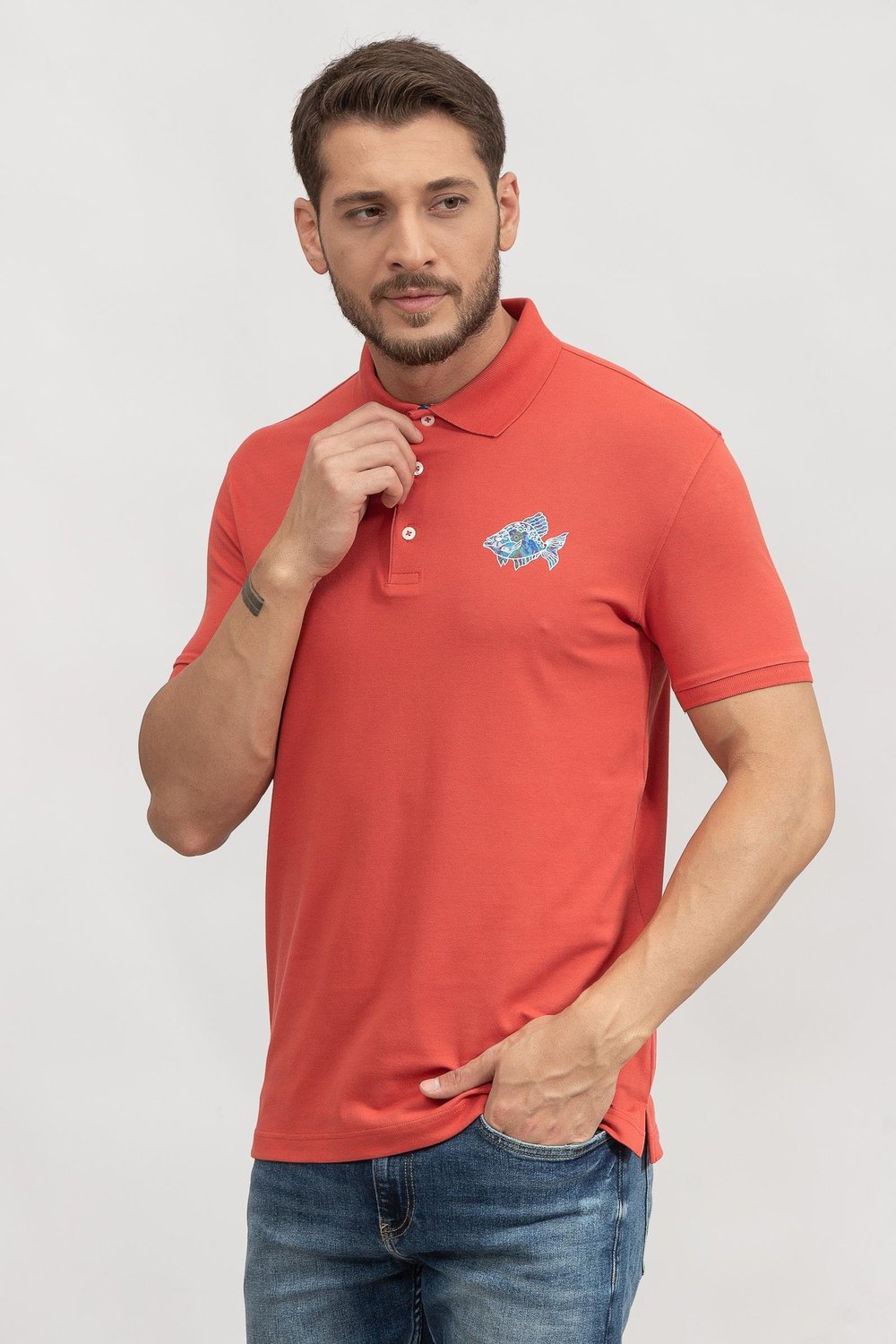 Stamatis Erkek Polo Yaka T-Shirt