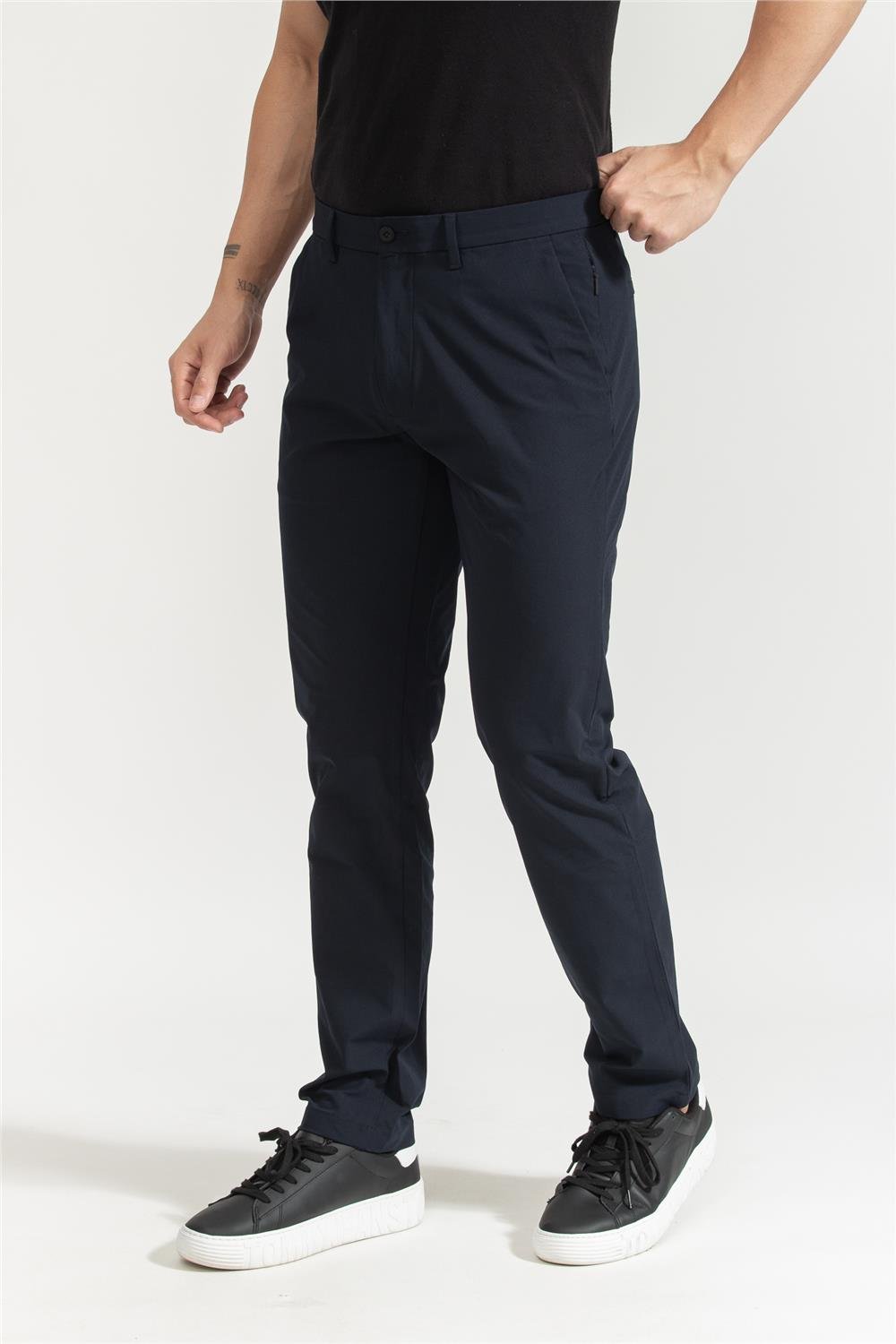 Tommy Hilfiger Erkek Chino Pantolon Mavi