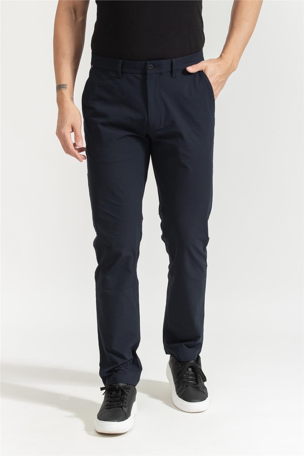 Tommy Hilfiger Erkek Chino Pantolon Mavi