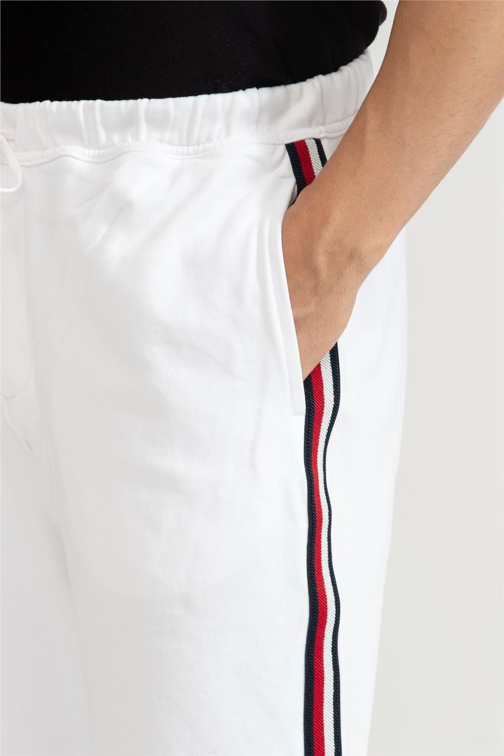 Tommy Hilfiger Erkek Eşofman Altı Beyaz