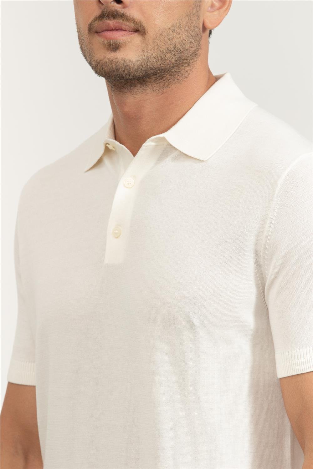 Tommy Hilfiger Erkek Polo Yaka T-Shirt Sarı