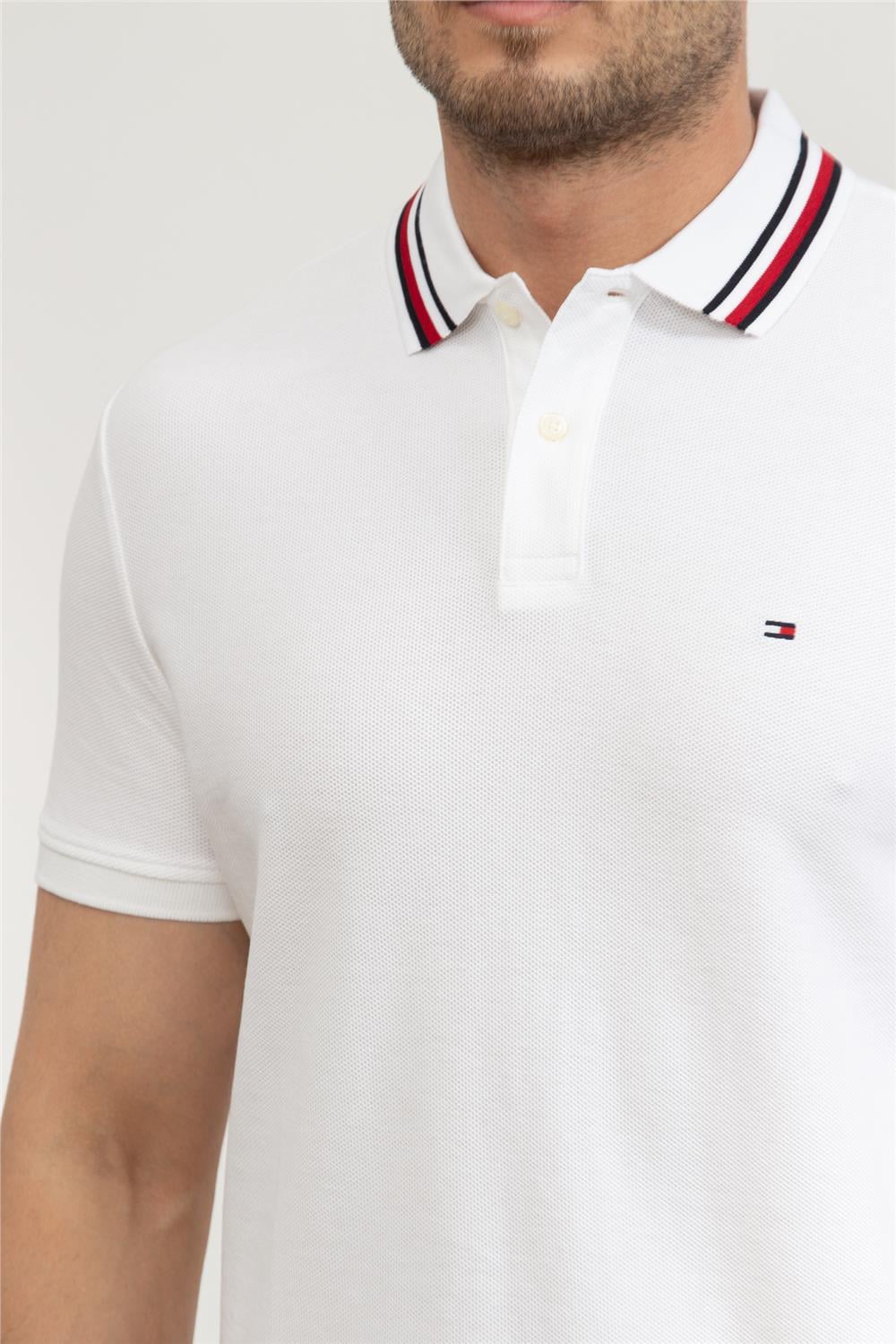Tommy Hilfiger Erkek Polo Yaka T-Shirt