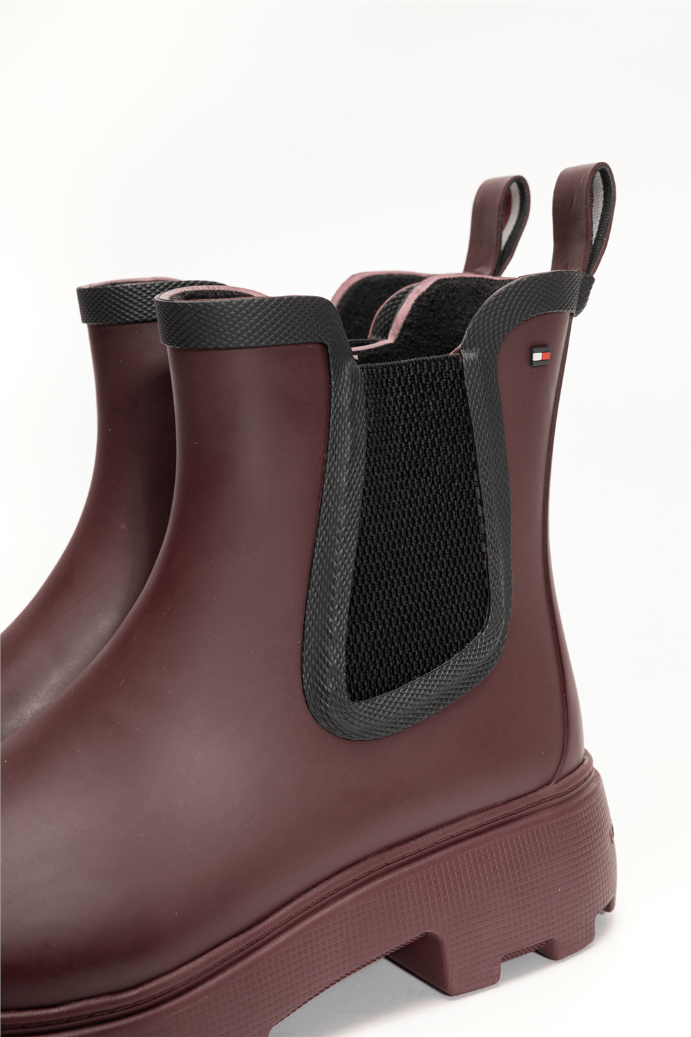 Tommy Hilfiger Flag Ankle Rainboot Warm Lining Kadın Bot