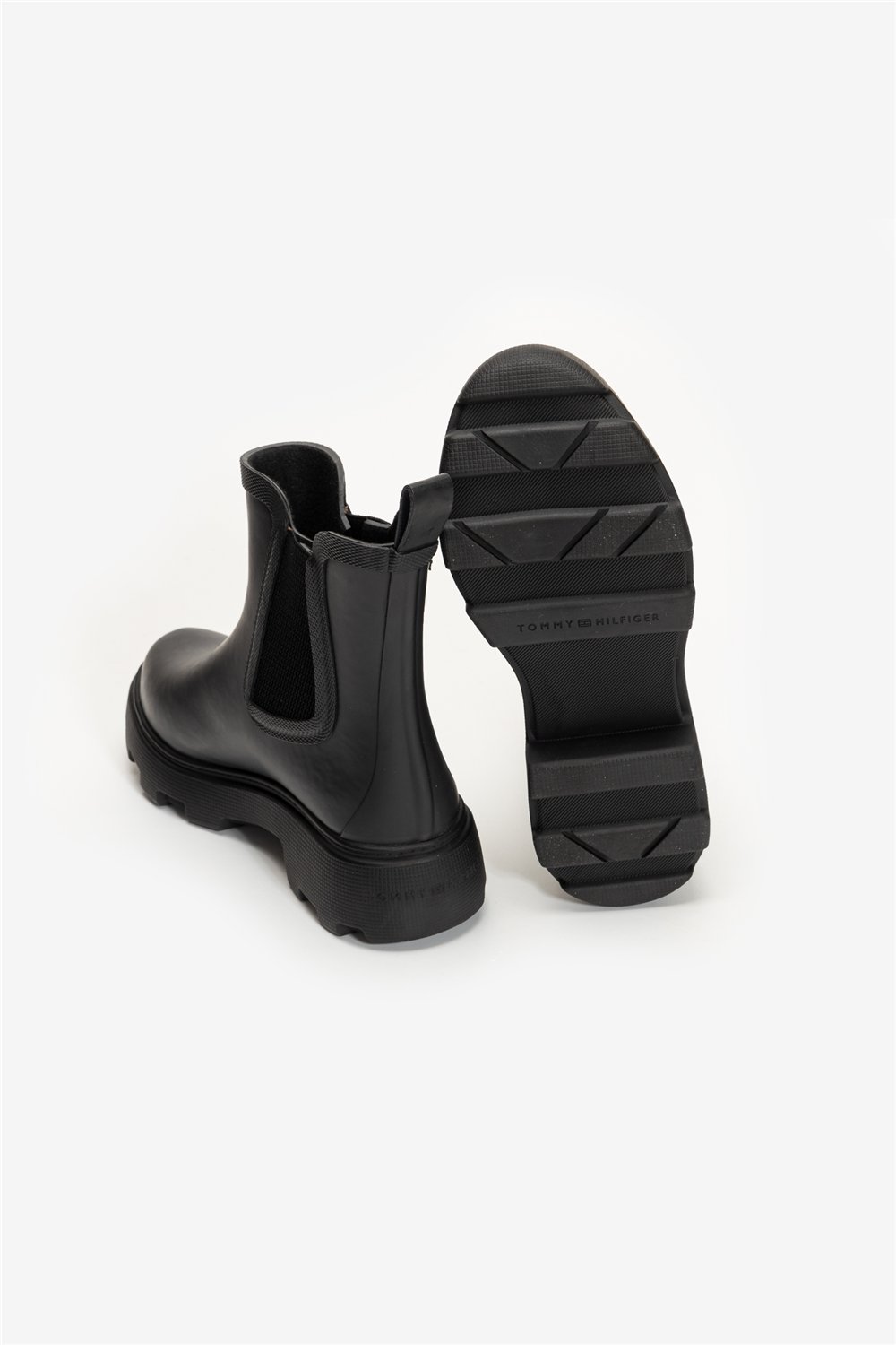 Tommy Hilfiger Flag Ankle Rainboot Warm Lining Kadın Bot