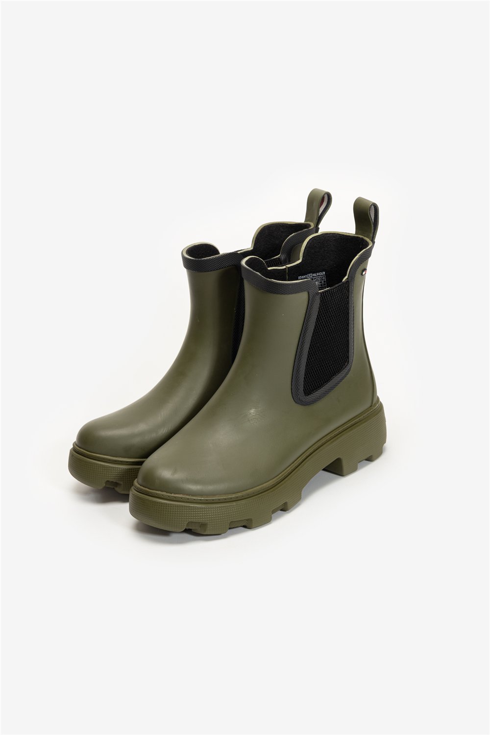 Tommy Hilfiger Flag Ankle Rainboot Warm Lining Kadın Bot
