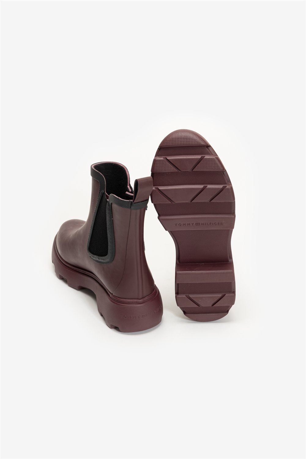 Tommy Hilfiger Flag Ankle Rainboot Warm Lining Kadın Bot