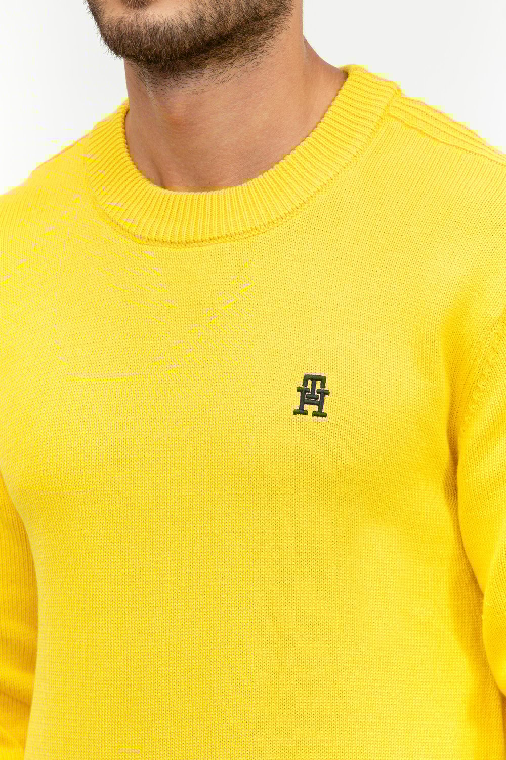 Tommy Hilfiger Imd Midweight Cotton Erkek Triko