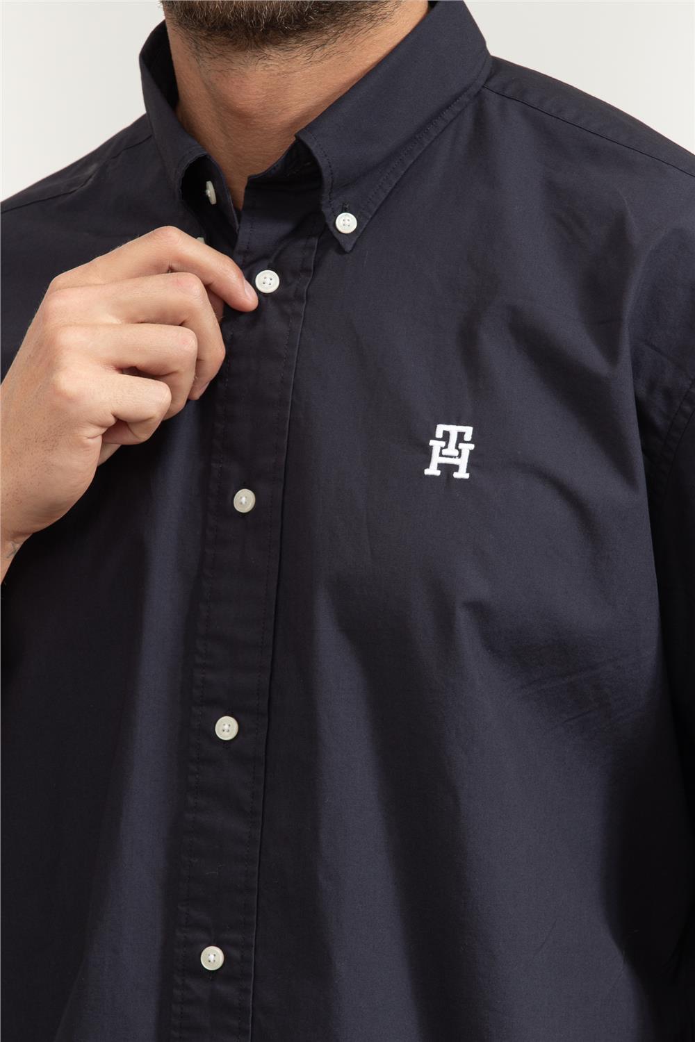 Tommy Hilfiger Monogram Solid Erkek Gömlek