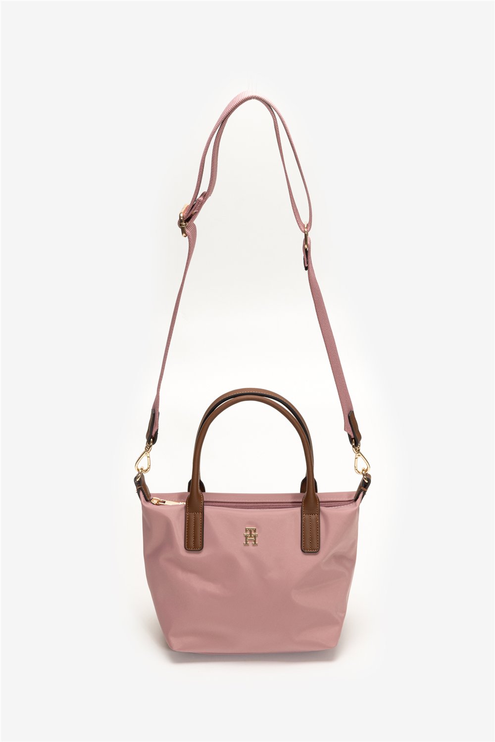Tommy Hilfiger Popette Tote Kadın Mini Omuz Çantası Mor
