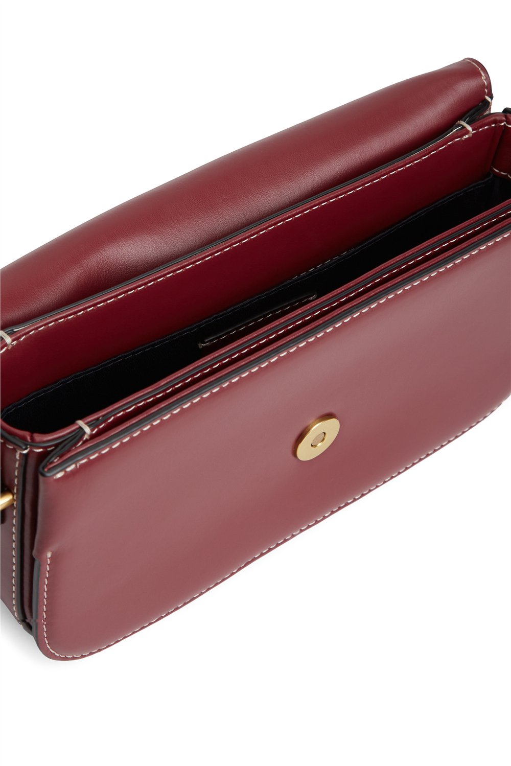Tommy Hilfiger Script Leather Flap Kadın Mini Omuz Çantası
