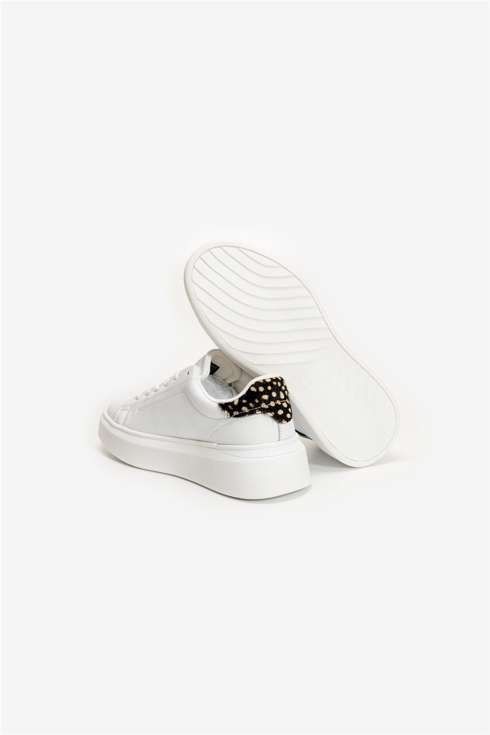 Tommy Hilfiger Shiny Leather Platform Kadın Sneaker