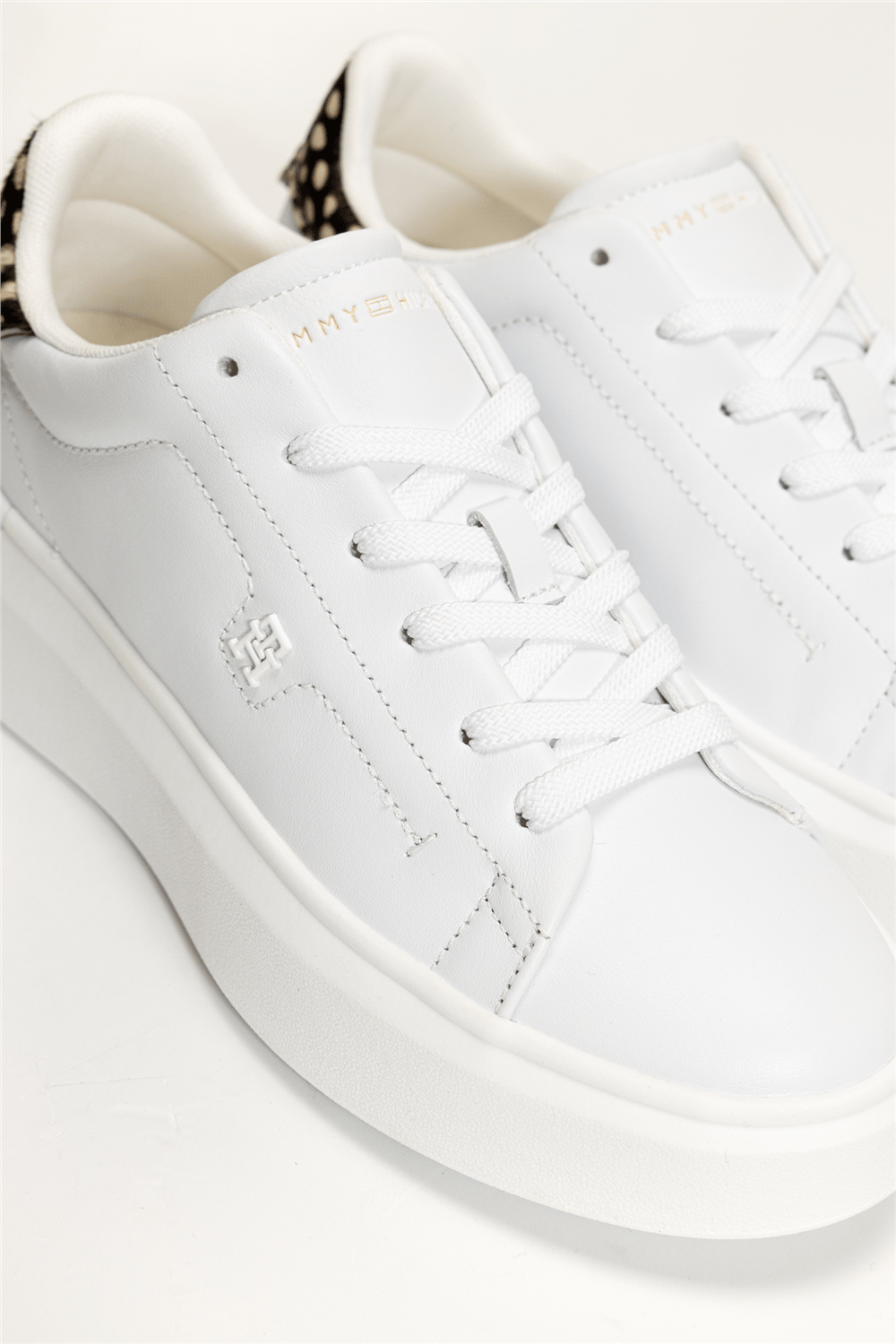 Tommy Hilfiger Shiny Leather Platform Kadın Sneaker