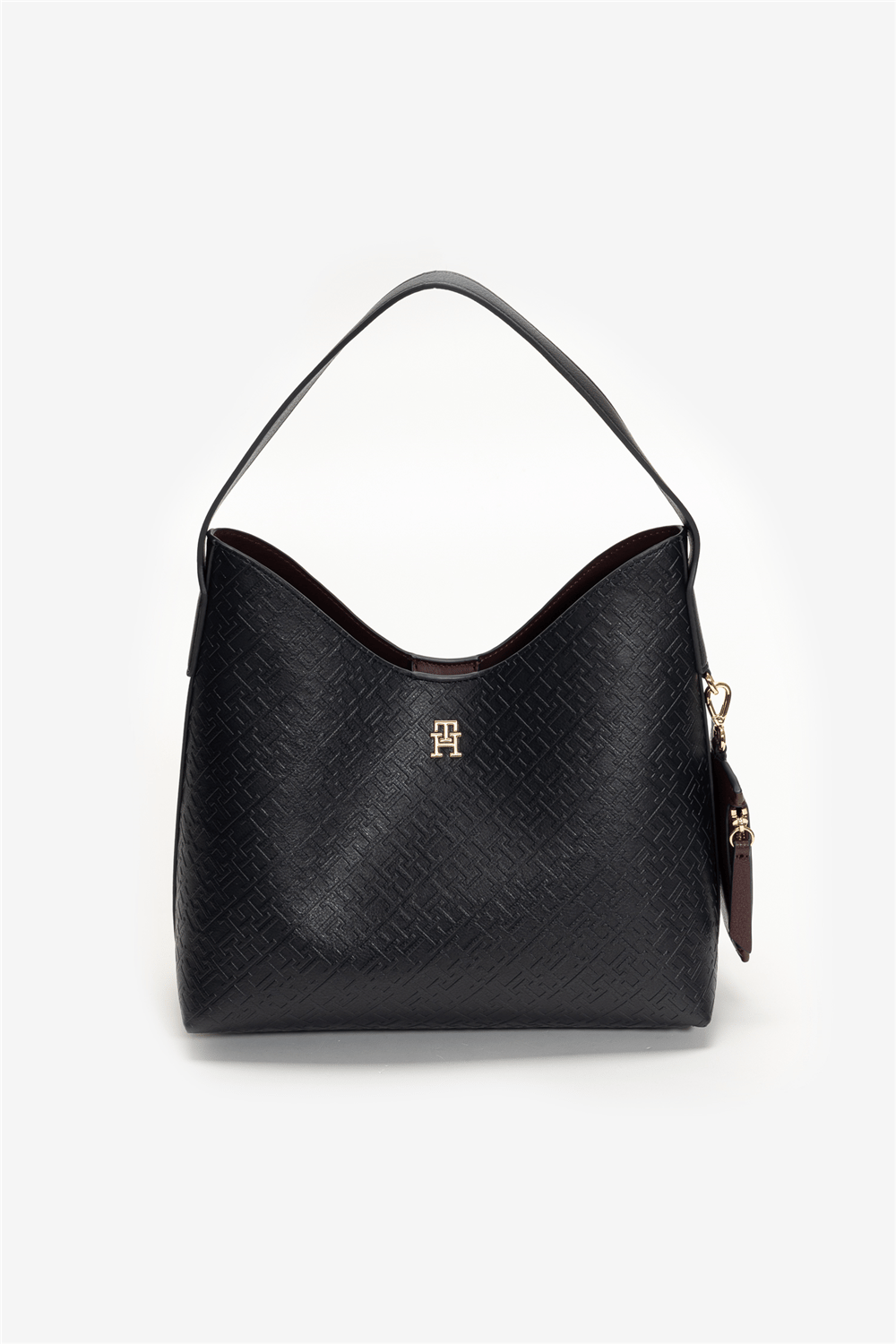Tommy Hilfiger TH Icon Shoulder Bag Mono Kadın Mini Omuz Çantası