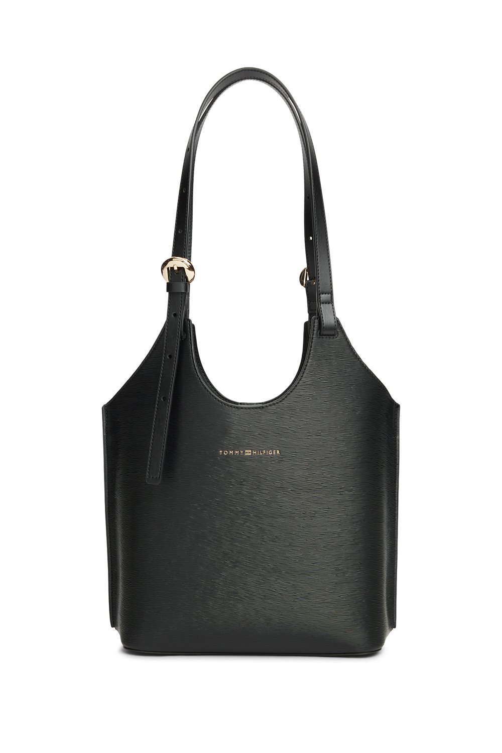Tommy Hilfiger Th Modern Mini Tote Kadın Mini Omuz Çantası Siyah