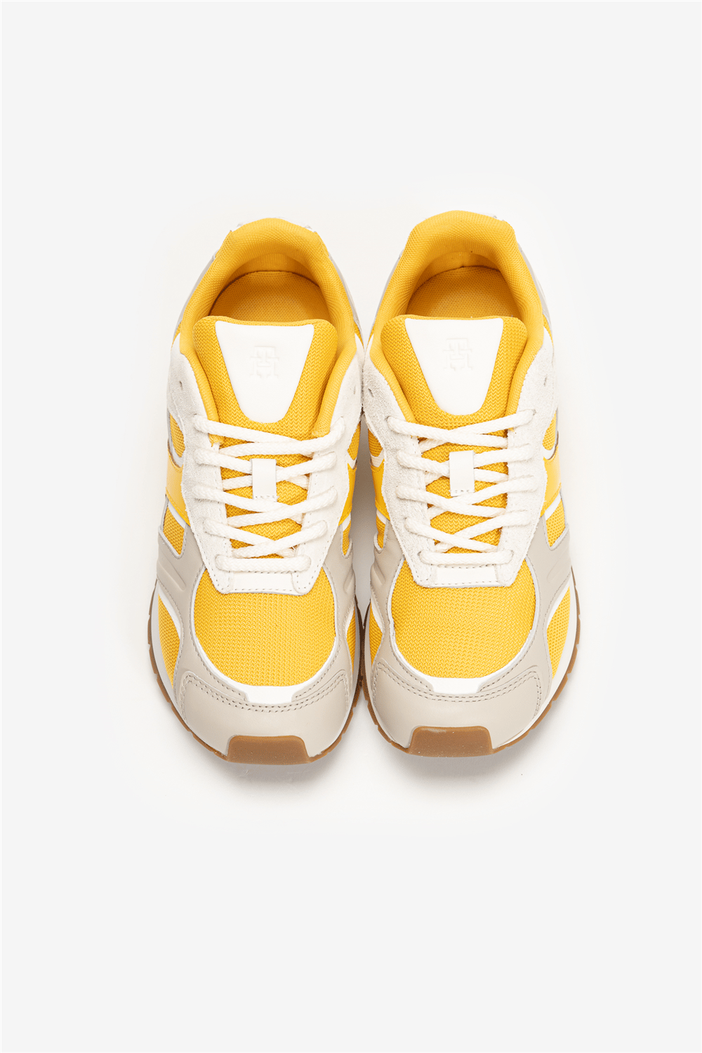 Tommy Hilfiger TH Modern Runner Mix Mat Kadın Sneaker Altın