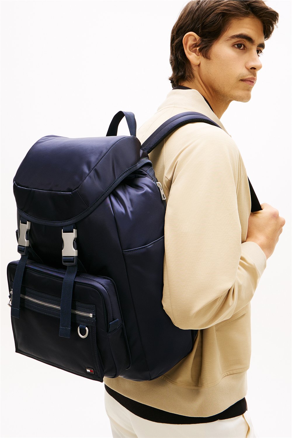 Tommy Hilfiger Th Travel Backpack Erkek Sırt Çantası