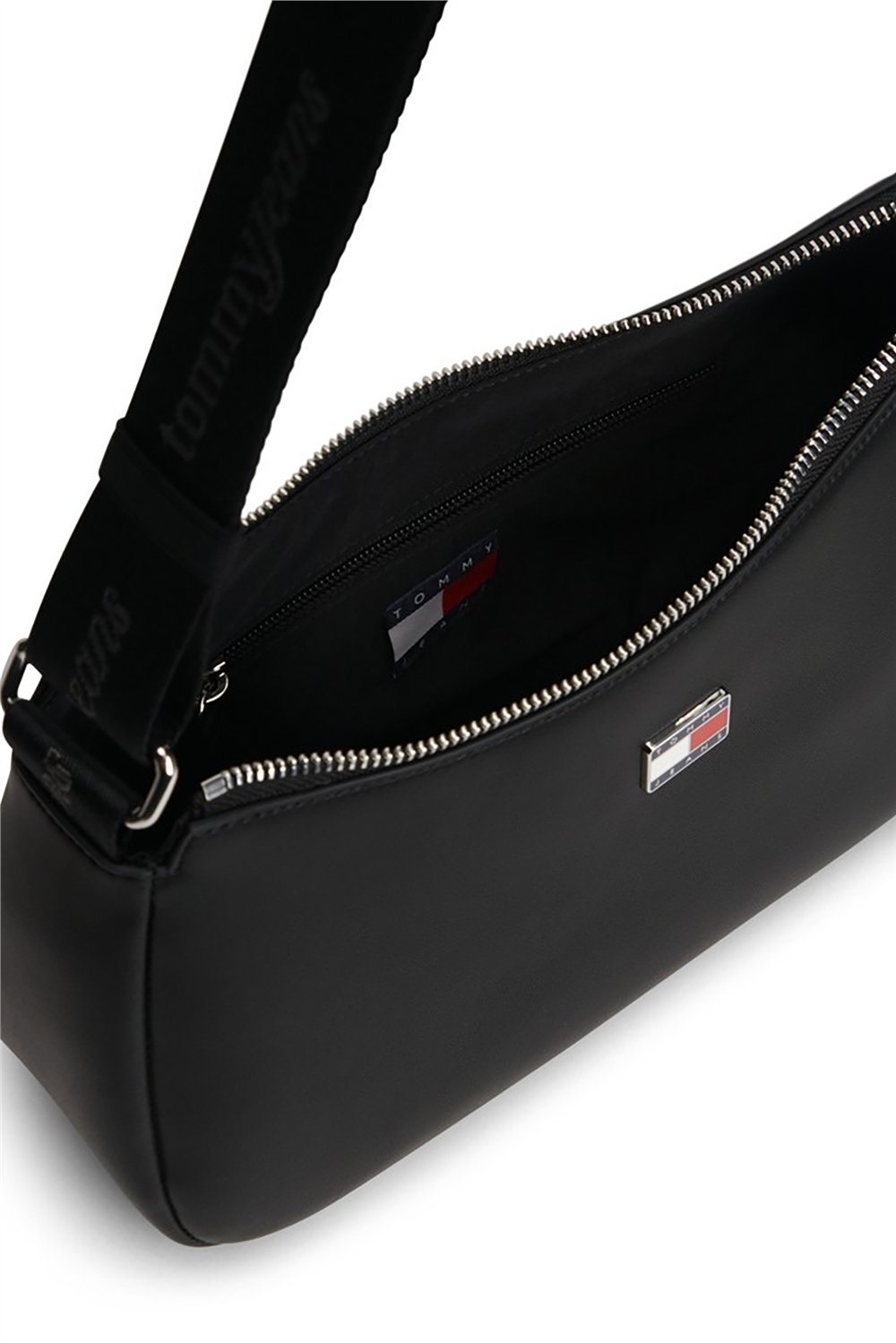 Tommy Hilfiger Tjw Daily Elevated Shoulder Bag Kadın Omuz Çantası Siyah