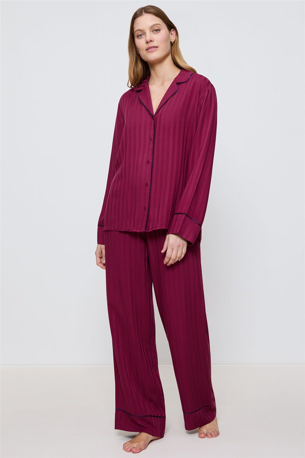 Triumph Amourette Jacquard PW Kadın Pijama Takımı