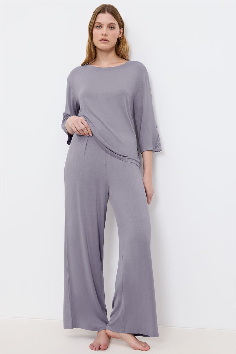 Triumph Aura Spotlight Trousers Pijama Altı Gri