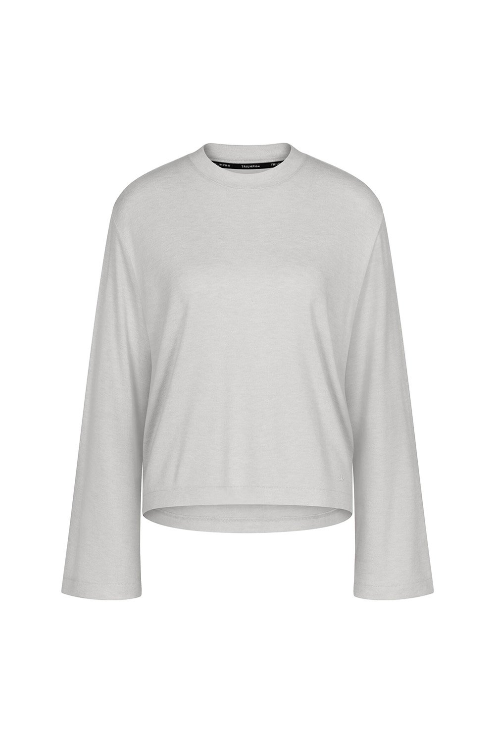 Triumph Cozy Comfort Top X 01 Kadın Uzun Kollu T-Shirt Gri