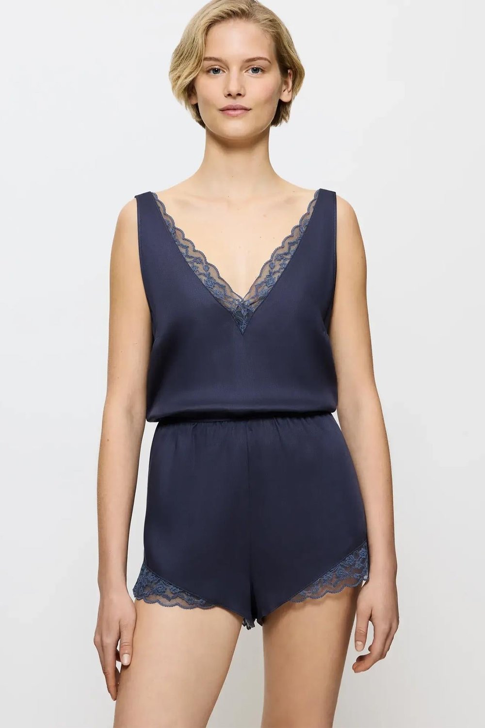 Triumph Silky Sensuality Romper Gecelik Gri