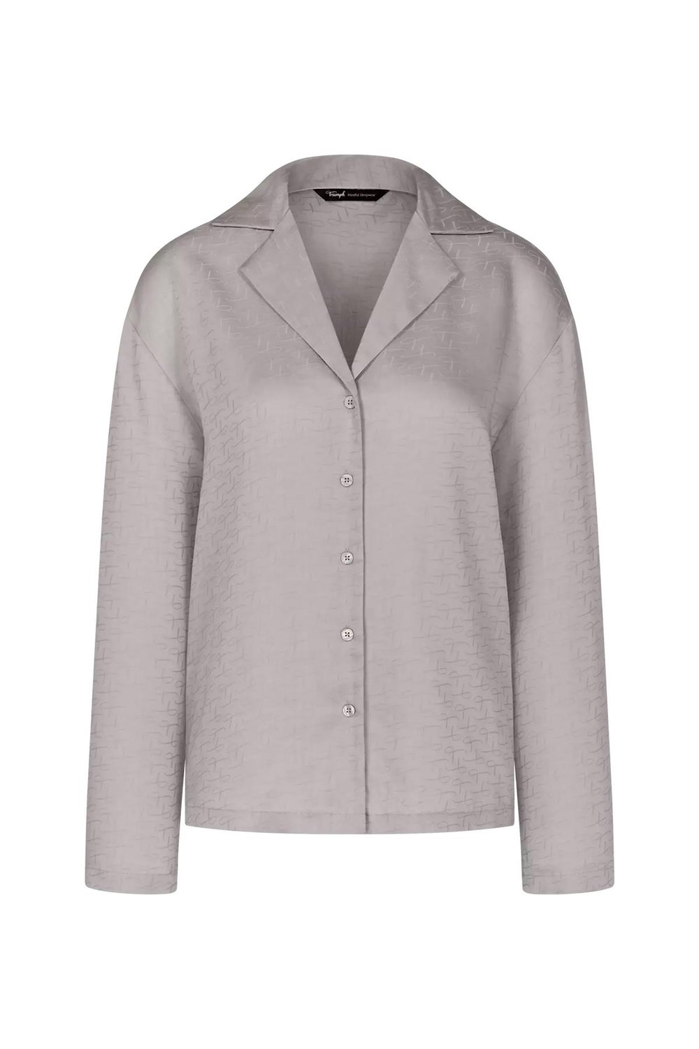 Triumph Silky Sensuality Top Lsl Pijama Üstü Gri