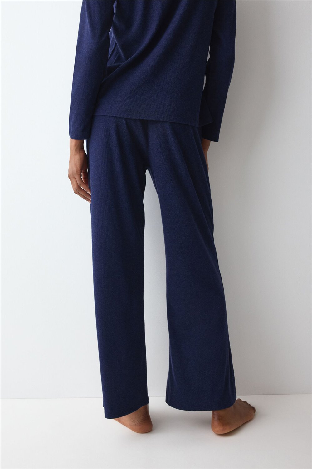 Triumph Mix & Match Trousers Soft Kadın Pijama Altı Mavi