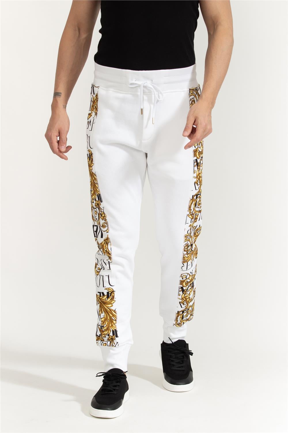 Versace Jeans Couture Contr Logo Baroque Erkek Eşofman Altı