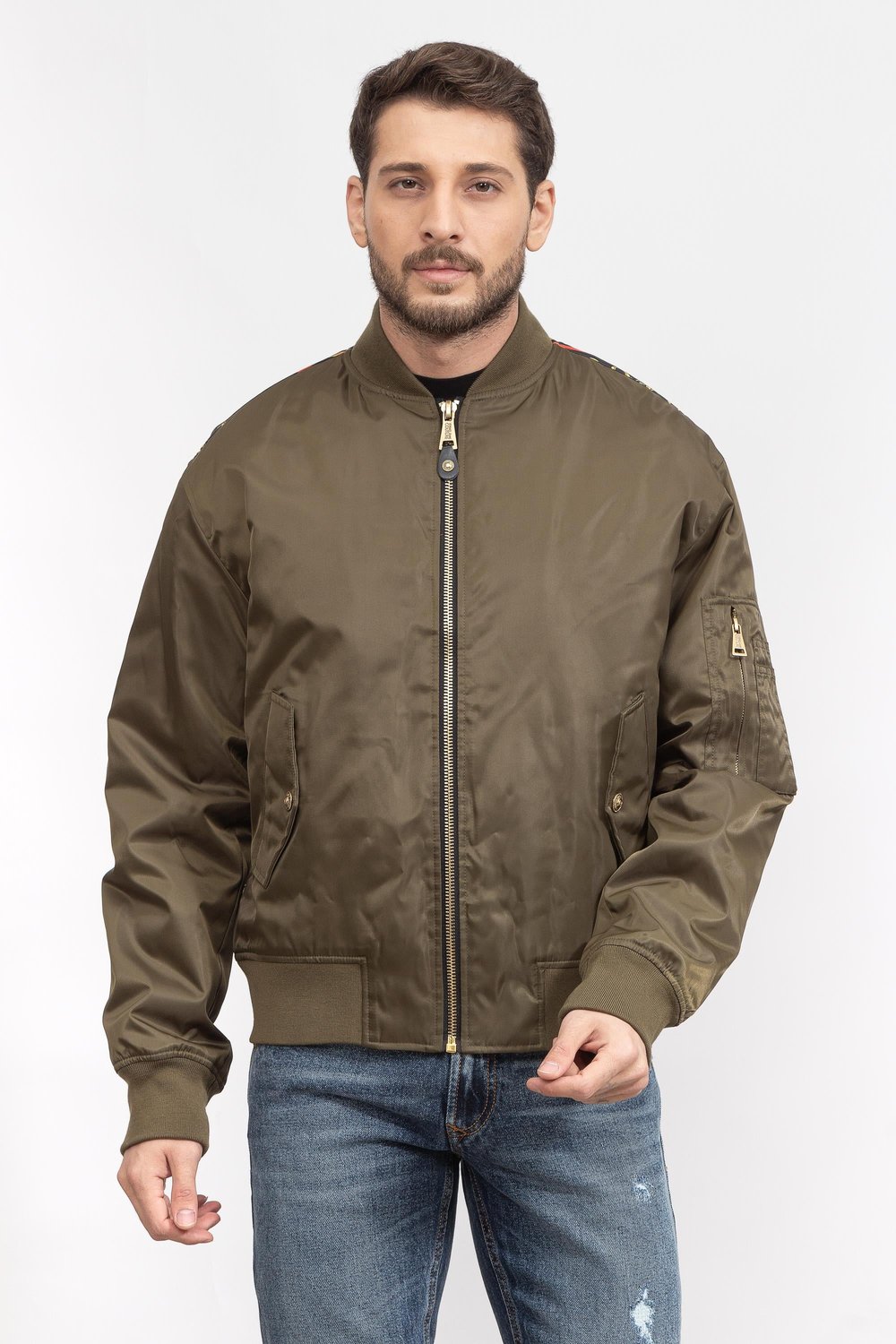 Versace Jeans Couture Erkek Mont Yeşil