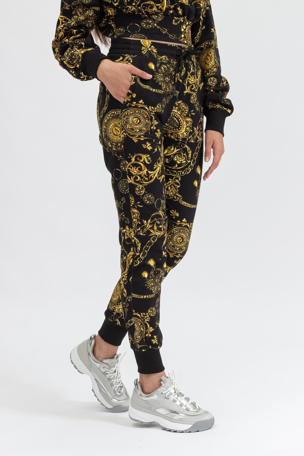 Versace Jeans Couture Kadın Eşofman Altı Siyah