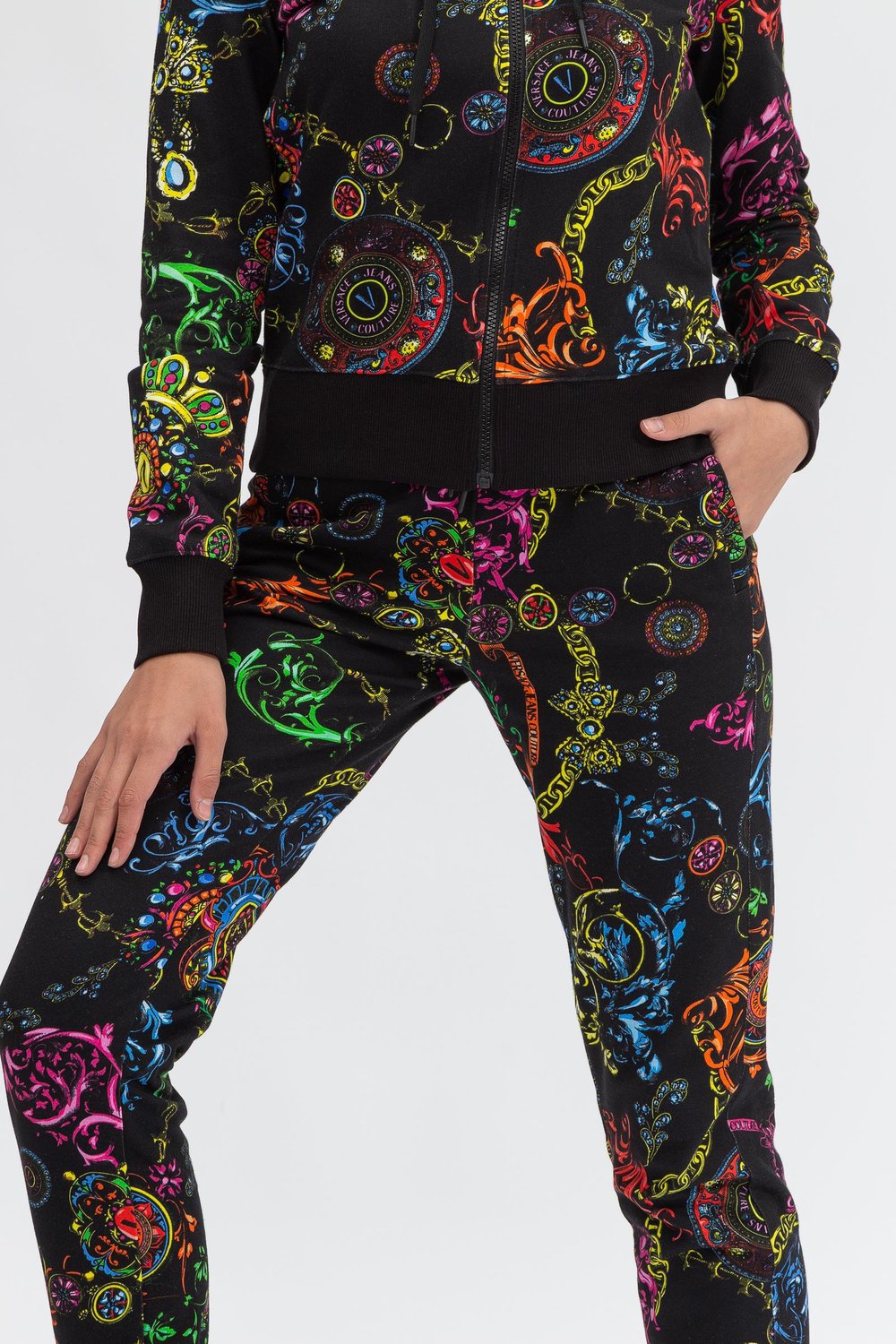 Versace Jeans Couture Kadın Eşofman Altı Siyah