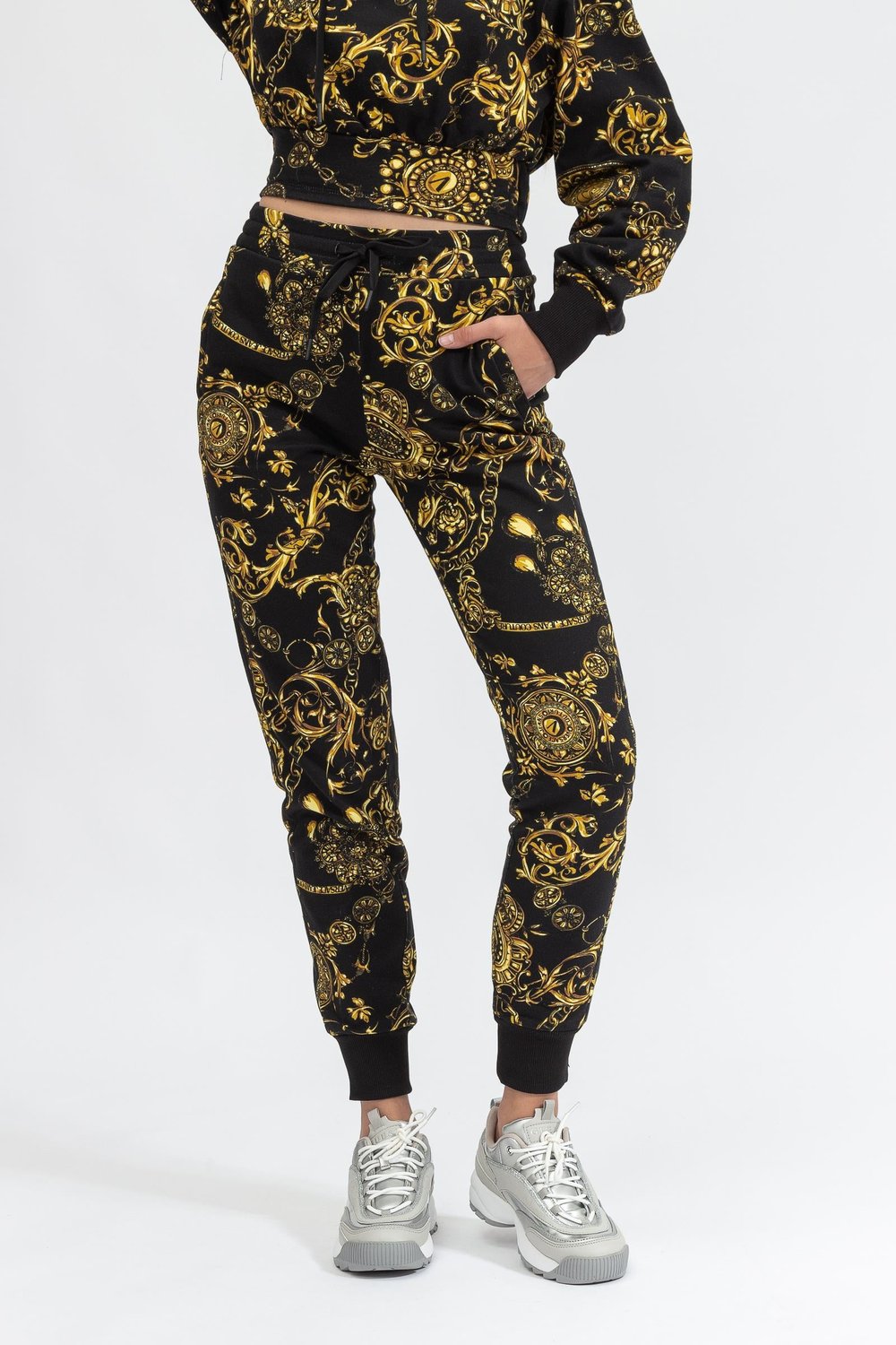 Versace Jeans Couture Kadın Eşofman Altı Siyah