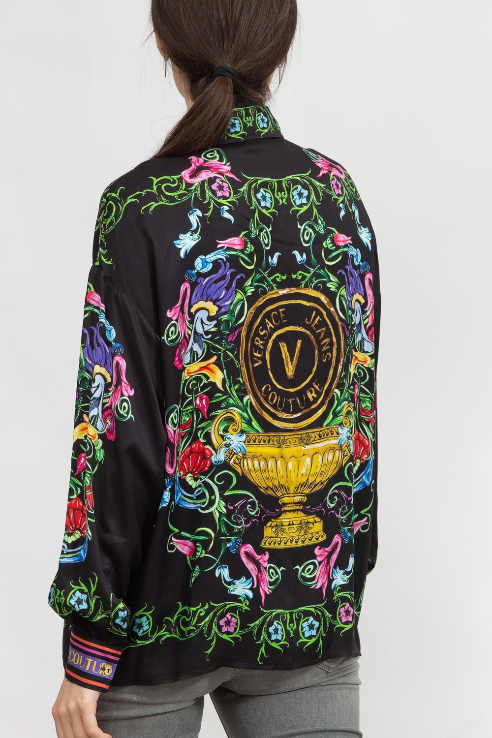 Versace Jeans Couture Kadın Gömlek Siyah