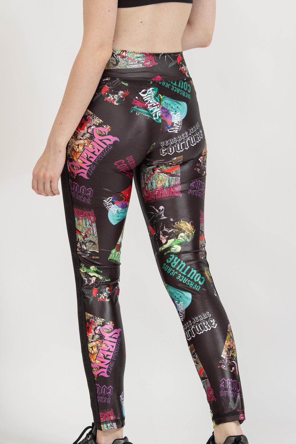 Versace Jeans Couture Kadın Tayt Siyah