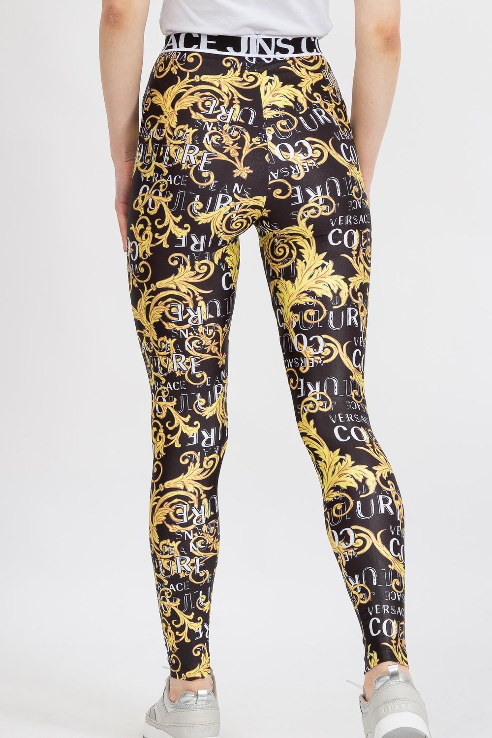 Versace Jeans Couture Kadın Tayt Siyah
