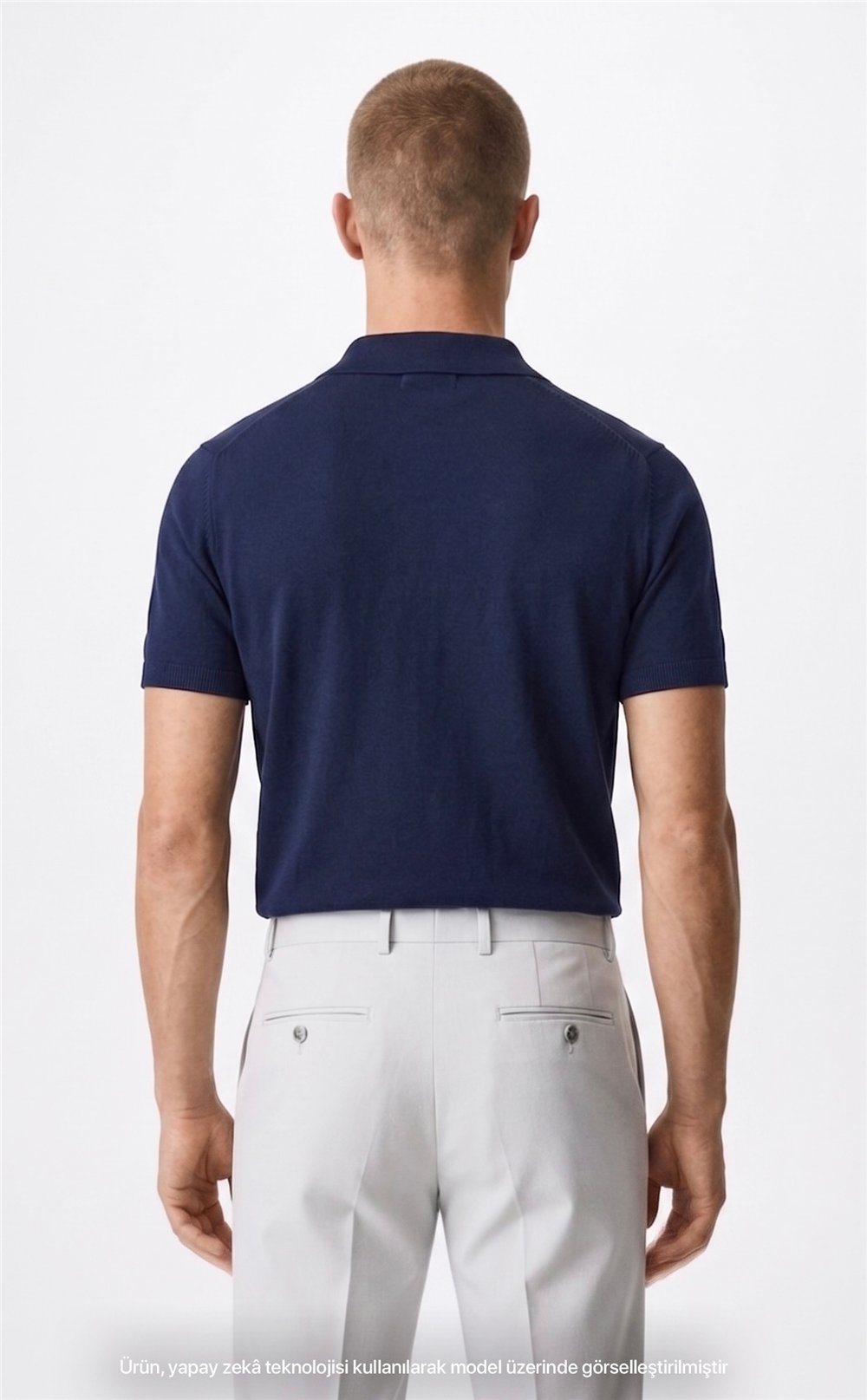VQUE Erkek Polo Yaka Kısa Kol Rayon Triko