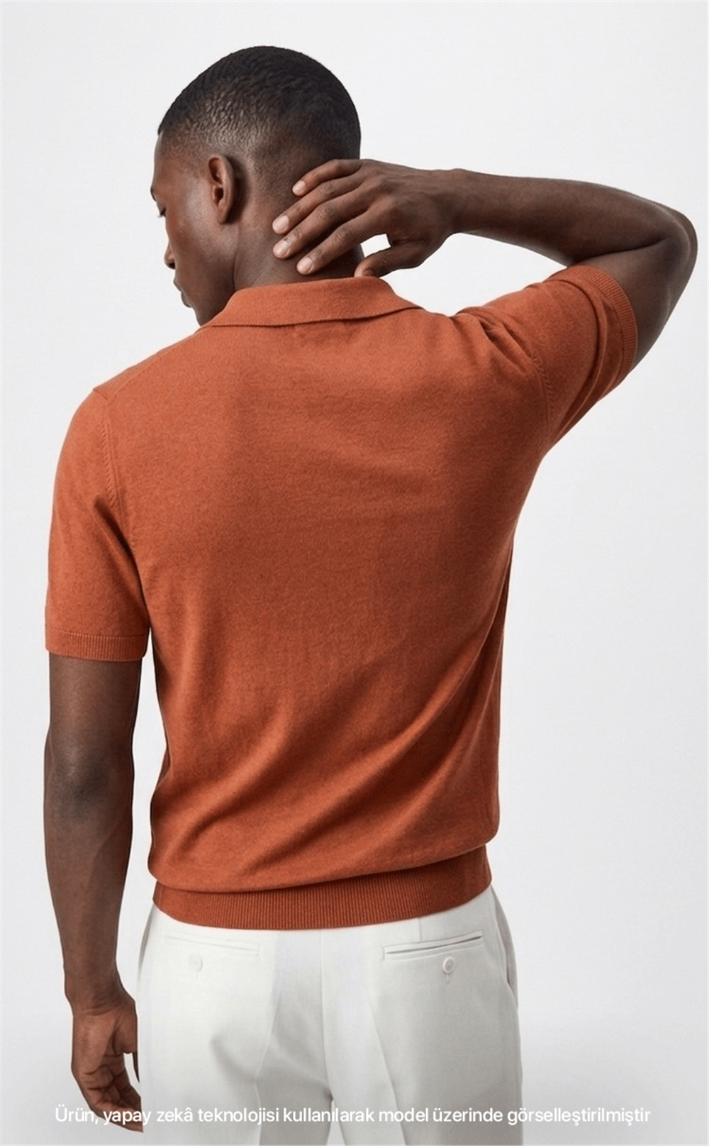 VQUE Erkek Polo Yaka Kısa Kol Rayon Triko