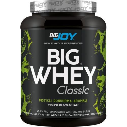 Bigjoy Sports BIGWHEY Whey Protein Classic Antep Fıstıklı Dondurma 528g 16 Servis
