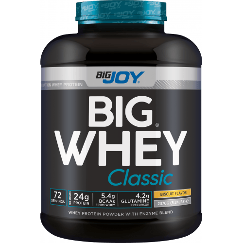 Bigjoy Sports BIGWHEY Whey Protein Classic Bisküvi 2376g 72 Servis