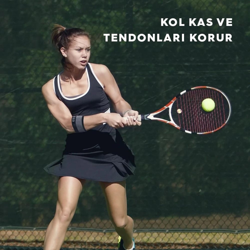 ES3 Performans Dirsek Koruyucu Siyah