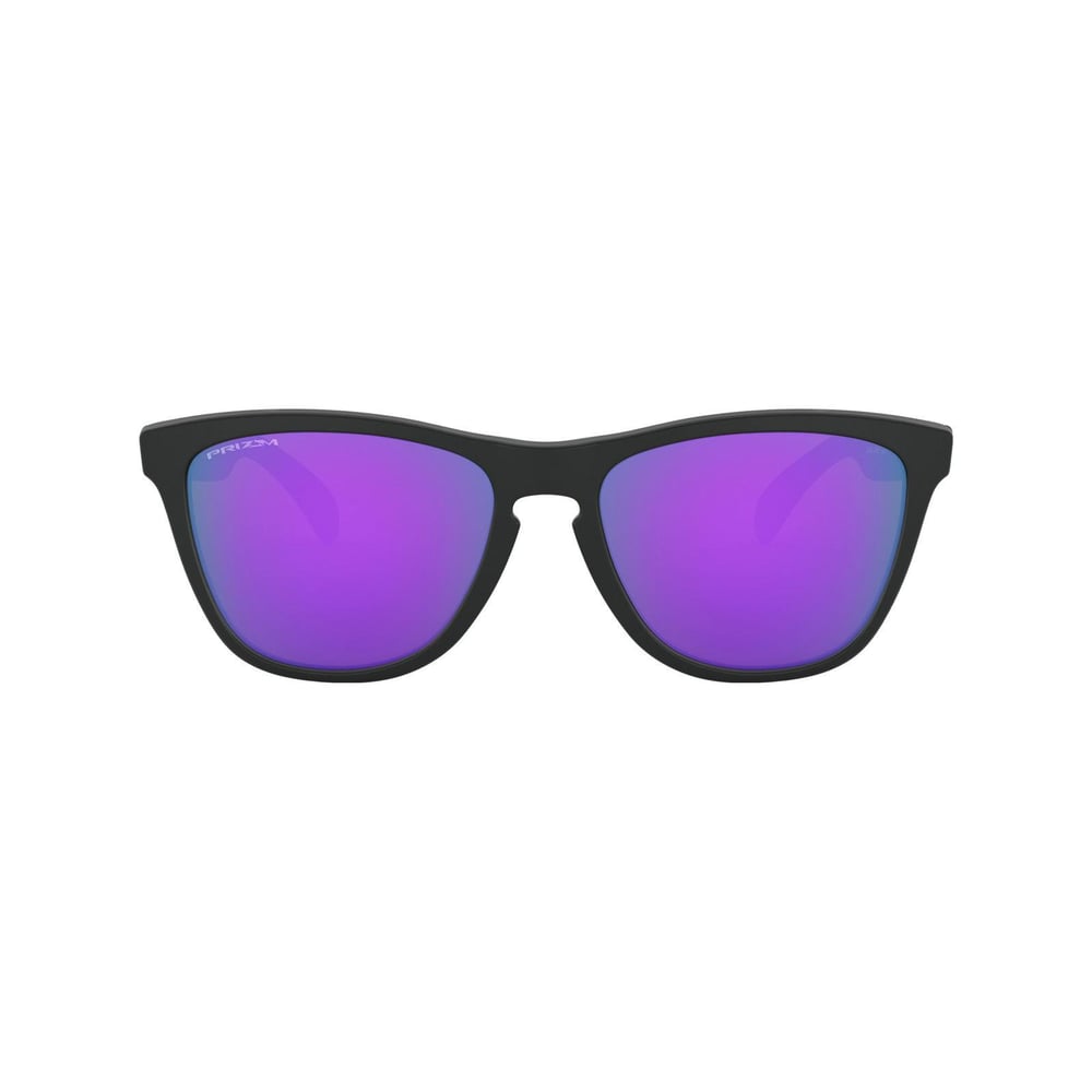Oakley Frogskins Güneş Gözlüğü - Matte Black/Prizm Violet