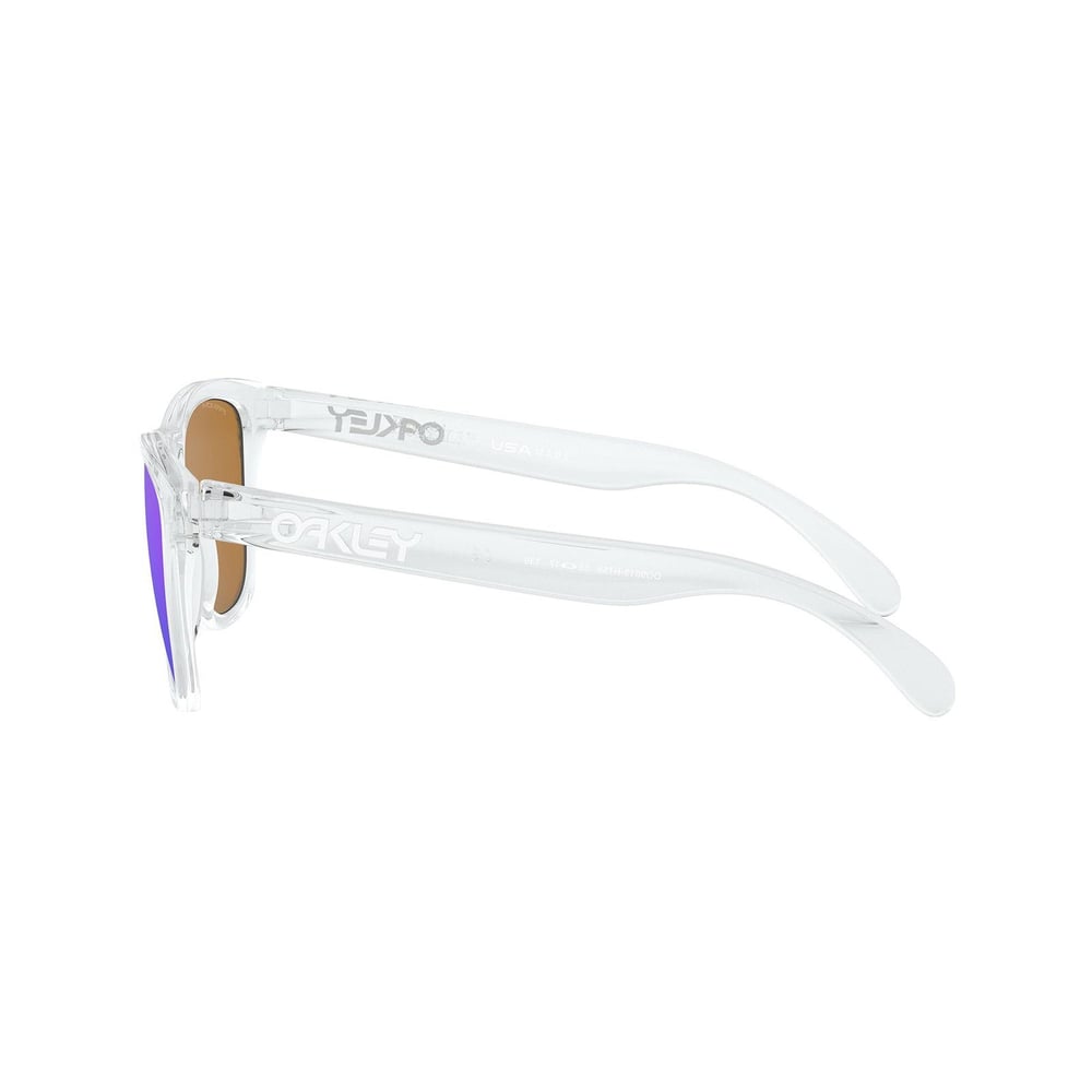 Oakley Frogskins Güneş Gözlüğü - Polished Clear/Prizm Violet